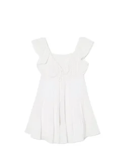 Cropp Sukienki, Kombinezony*Biała sukienka mini