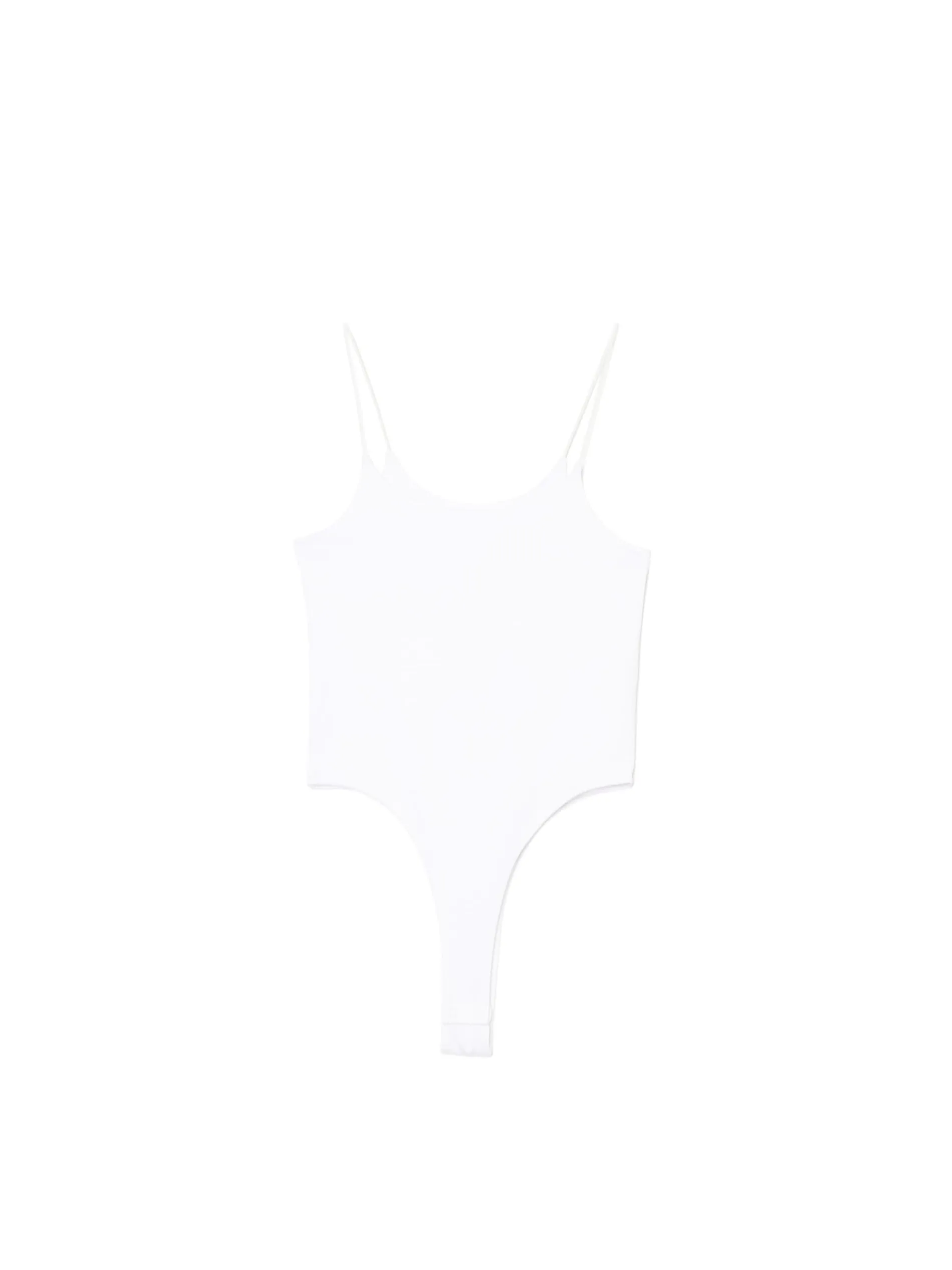 Cropp Koszulki, Topy*Białe body na ramiączkach