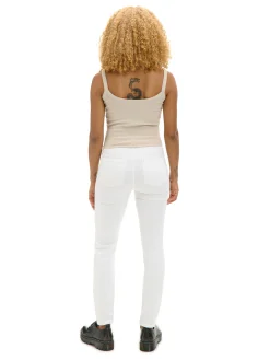 Cropp Jeansy*Białe jeansy skinny