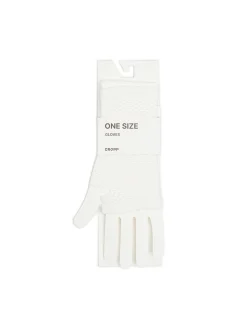 Cropp Rękawiczki*Białe kabaretkowe mitenki