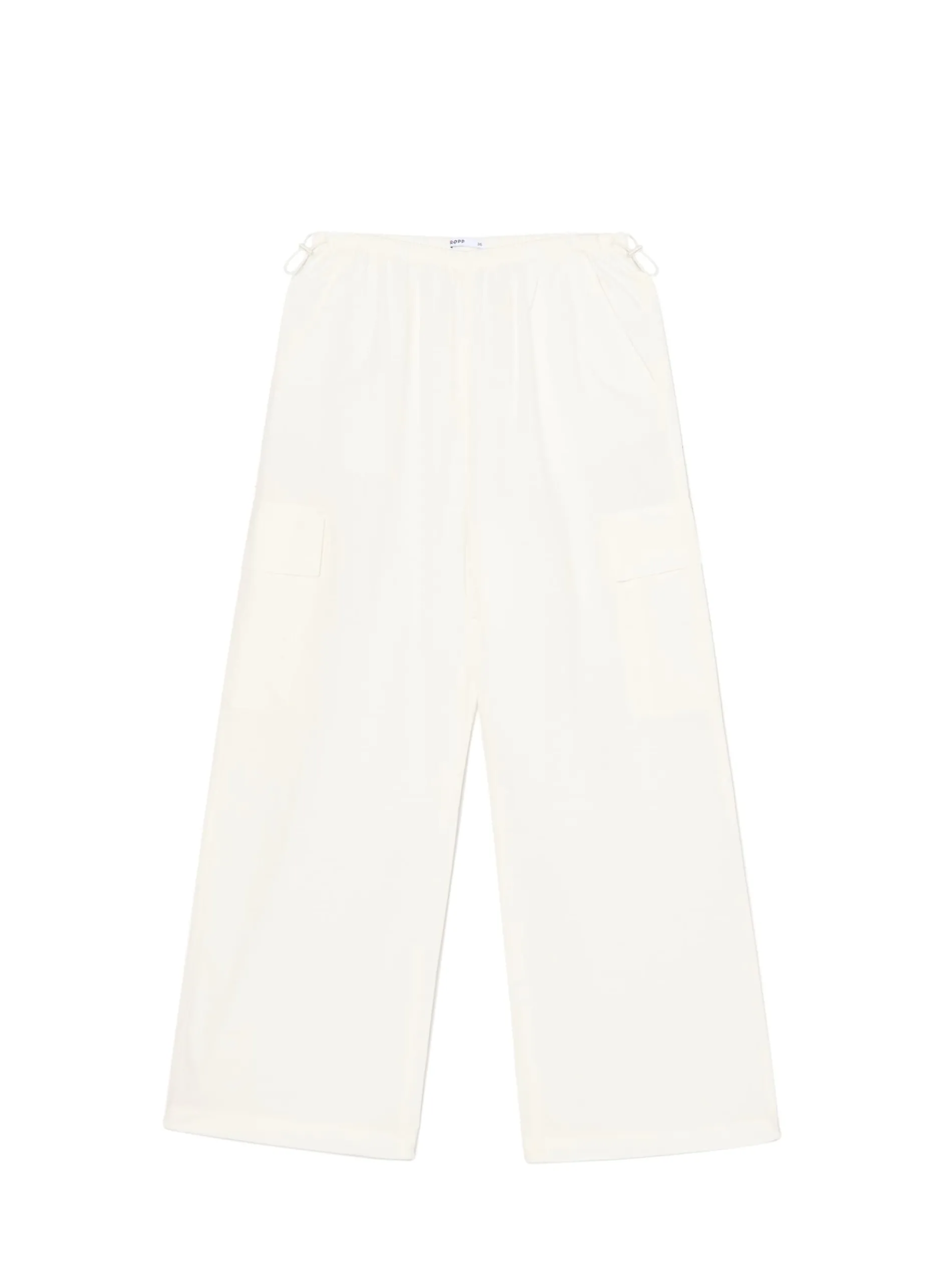 Cropp Spodnie*Białe spodnie cargo