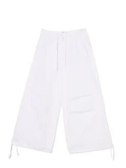 Cropp Spodnie*Białe spodnie wide leg
