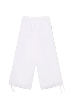 Cropp Spodnie*Białe spodnie wide leg