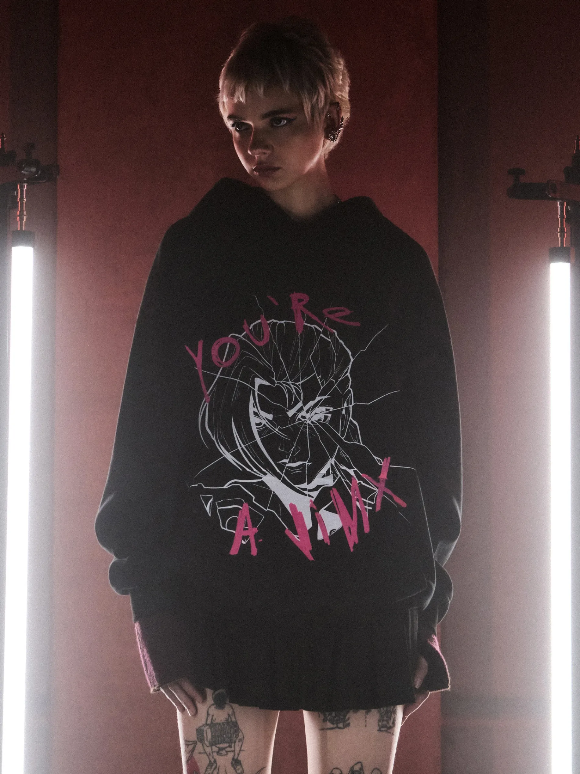 Cropp Bluzy*Bluza Arcane z efektem glow in the dark