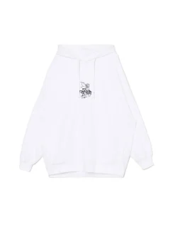 Cropp Bluzy*Bluza hoodie oversize z nadrukiem