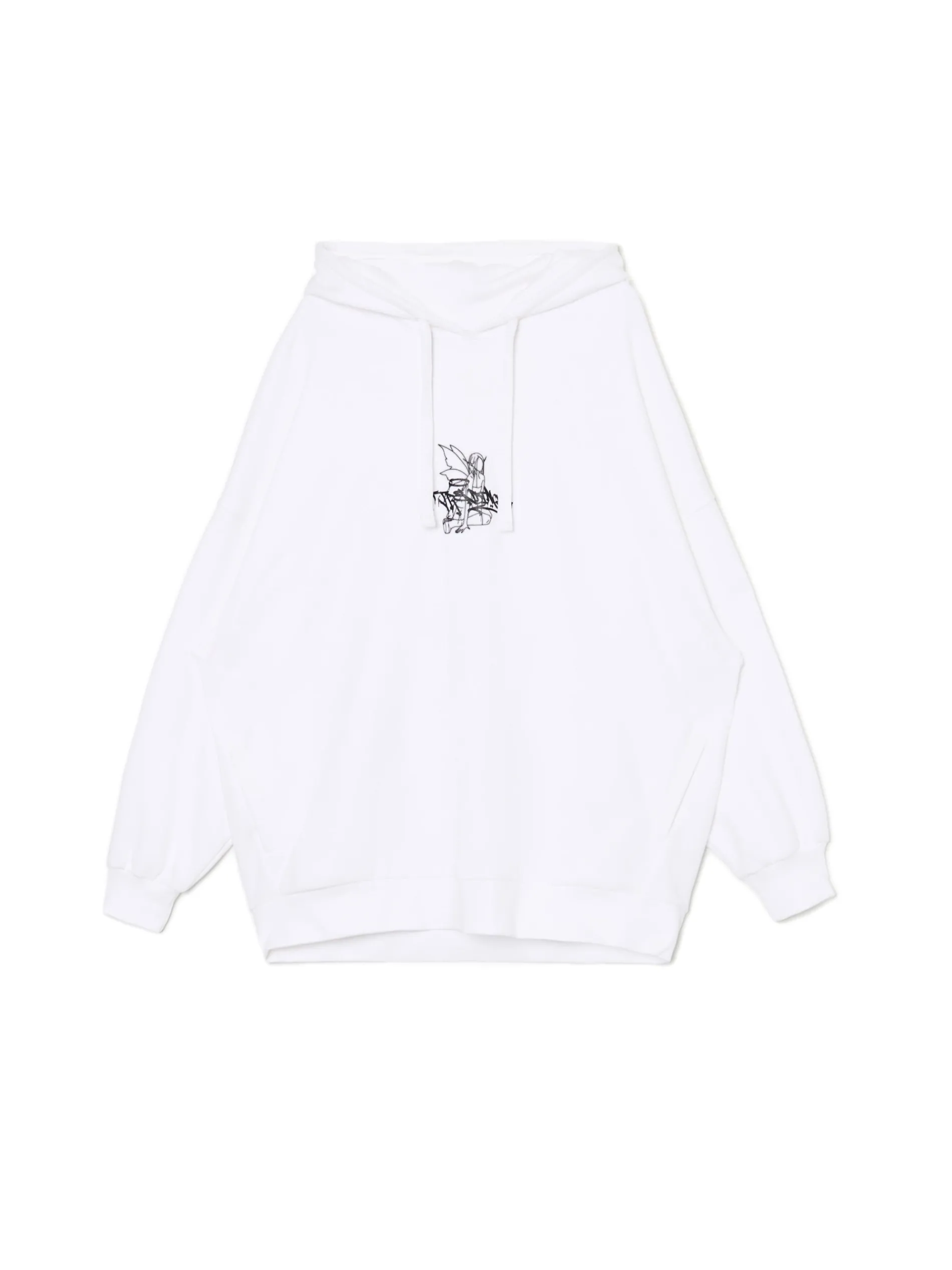 Cropp Bluzy*Bluza hoodie oversize z nadrukiem