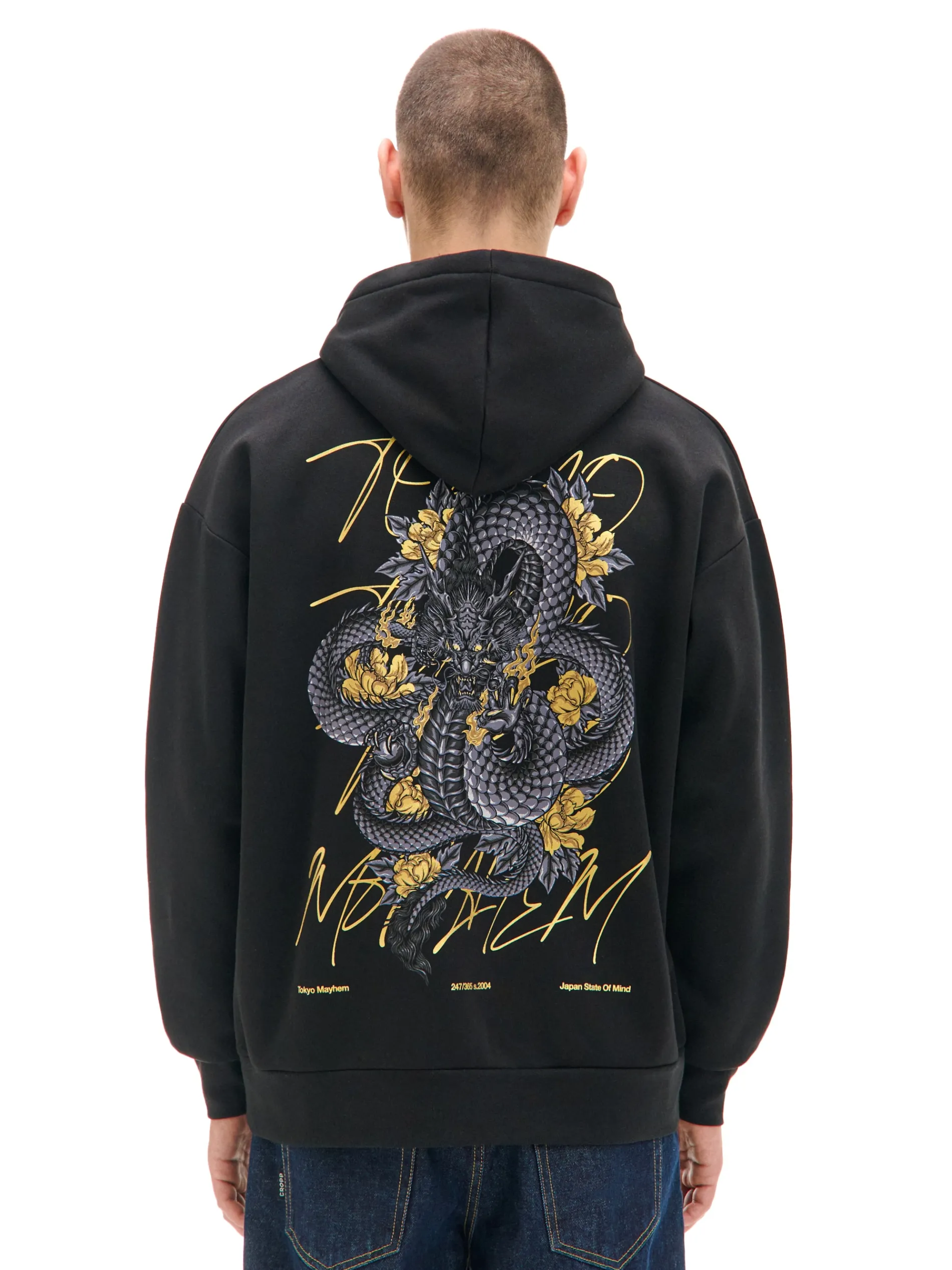 Cropp Bluzy*Bluza loose z nadrukiem