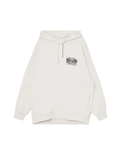Cropp Bluzy*Bluza oversize z kapturem i nadrukiem