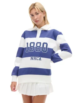 Cropp Bluzy*Bluza w paski z aplikacją