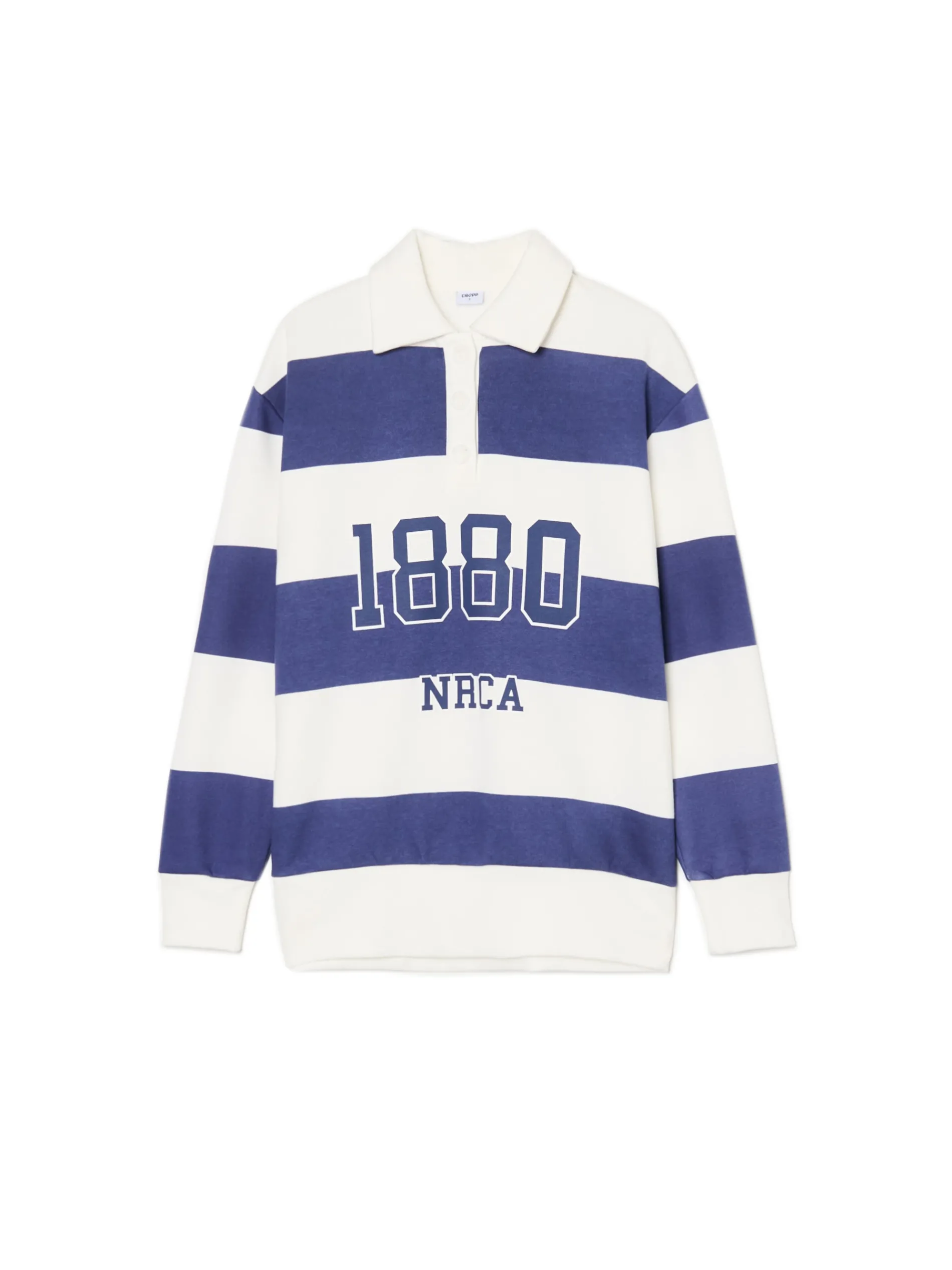 Cropp Bluzy*Bluza w paski z aplikacją