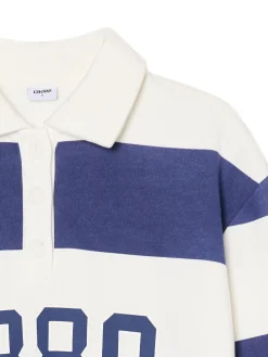 Cropp Bluzy*Bluza w paski z aplikacją