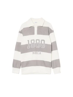 Cropp Bluzy*Bluza w szare paski z aplikacją