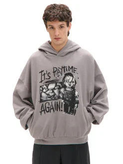 Cropp Bluzy*Bluza z kapturem i Laleczką Chucky