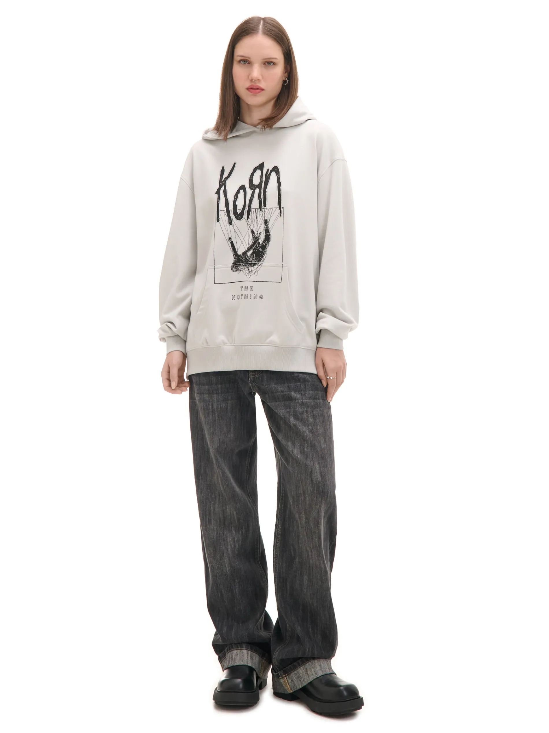 Cropp Bluzy*Bluza z kapturem i nadrukiem Korn