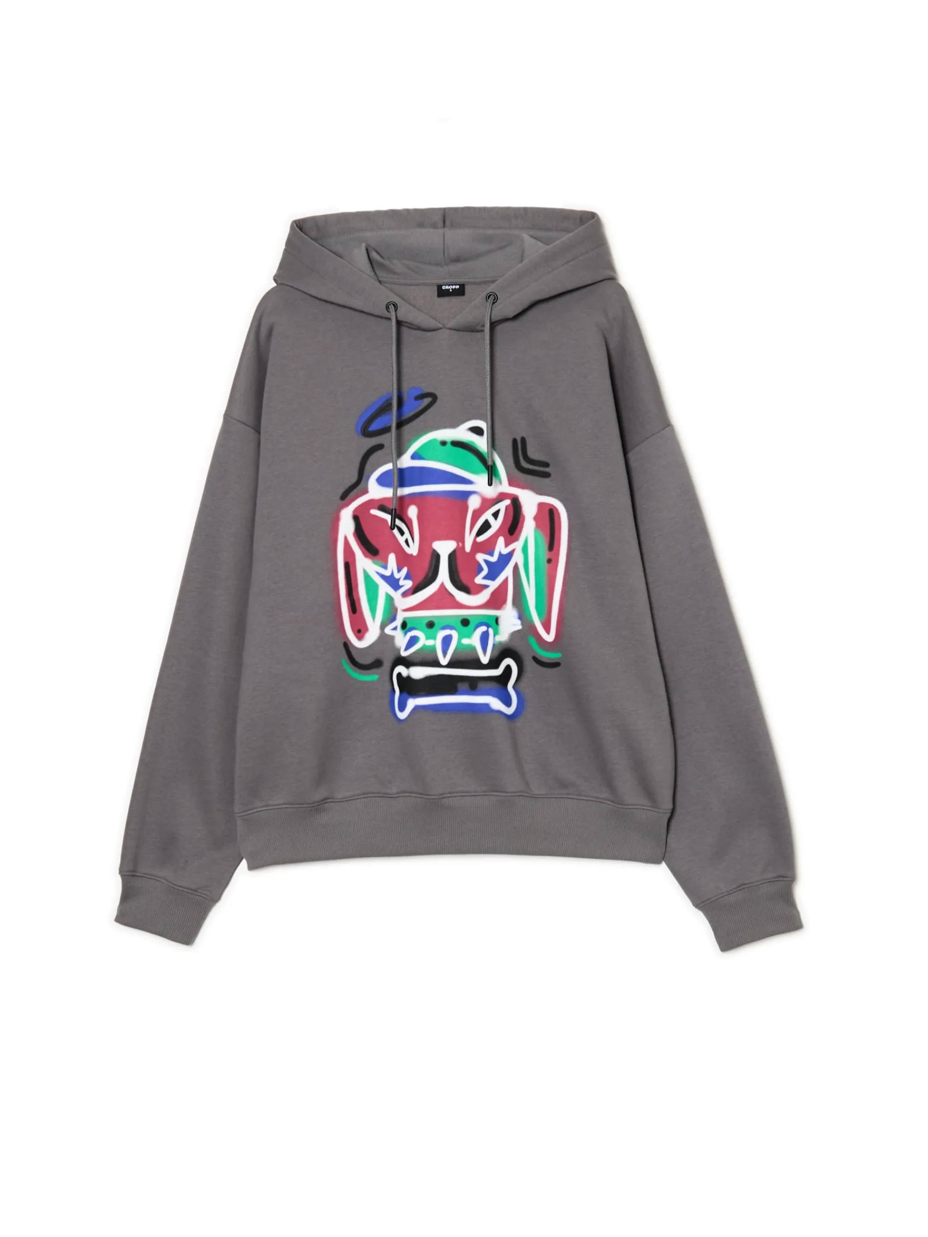 Cropp Bluzy*Bluza z kapturem i nadrukiem graffiti