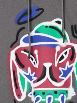 Cropp Bluzy*Bluza z kapturem i nadrukiem graffiti