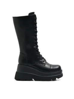 Cropp Botki, Trzewiki*Botki z imitacji skóry na platformie