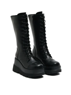 Cropp Botki, Trzewiki*Botki z imitacji skóry na platformie