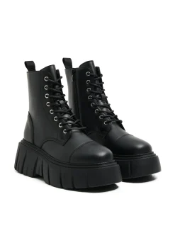 Cropp Botki, Trzewiki*Botki za kostkę z imitacji skóry