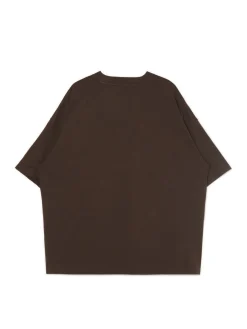 Cropp Koszulki*Brązowa koszulka z nadrukiem i aplikacją