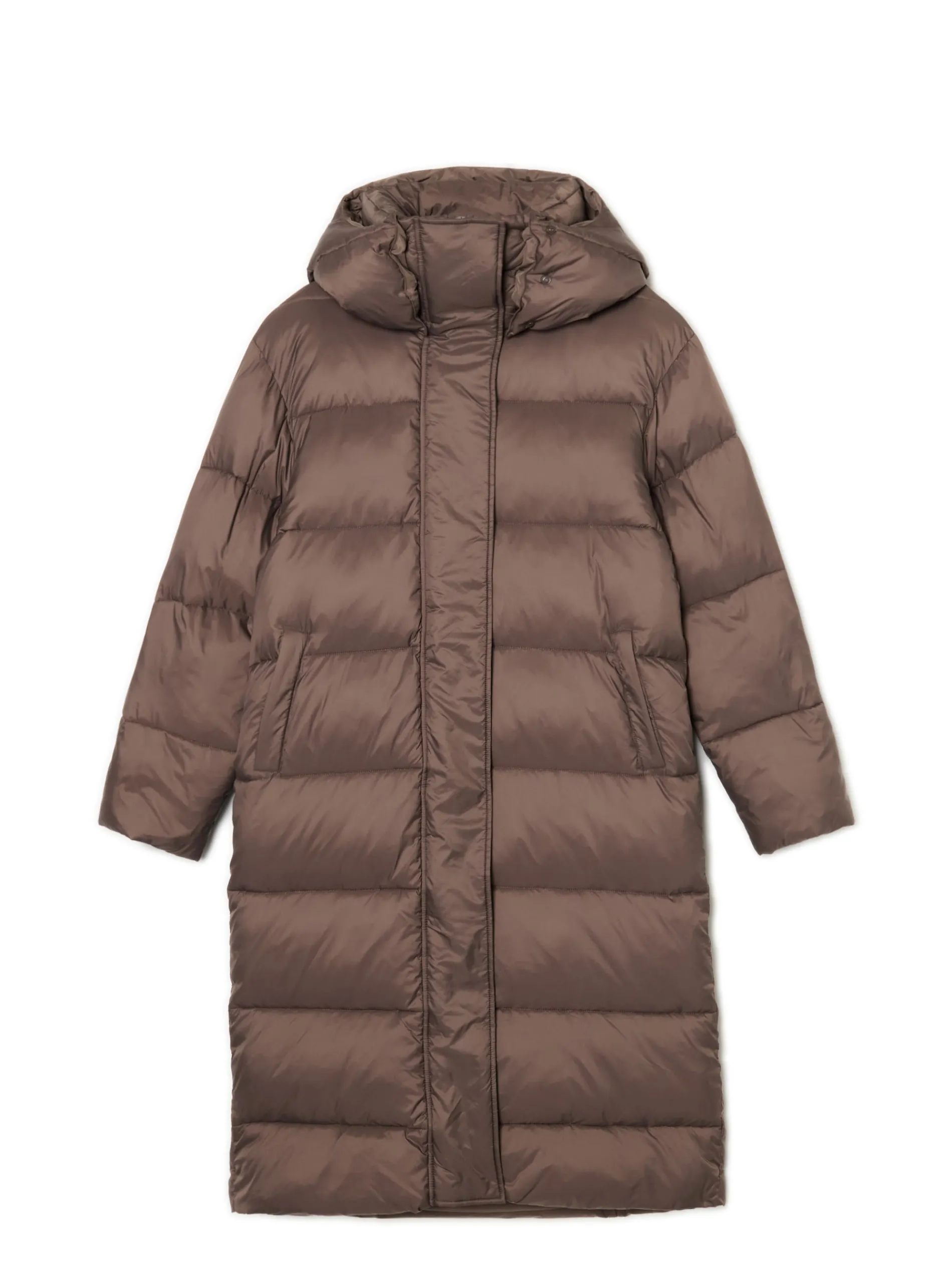 Cropp Kurtki, Płaszcze*pikowany płaszcz z kapturem