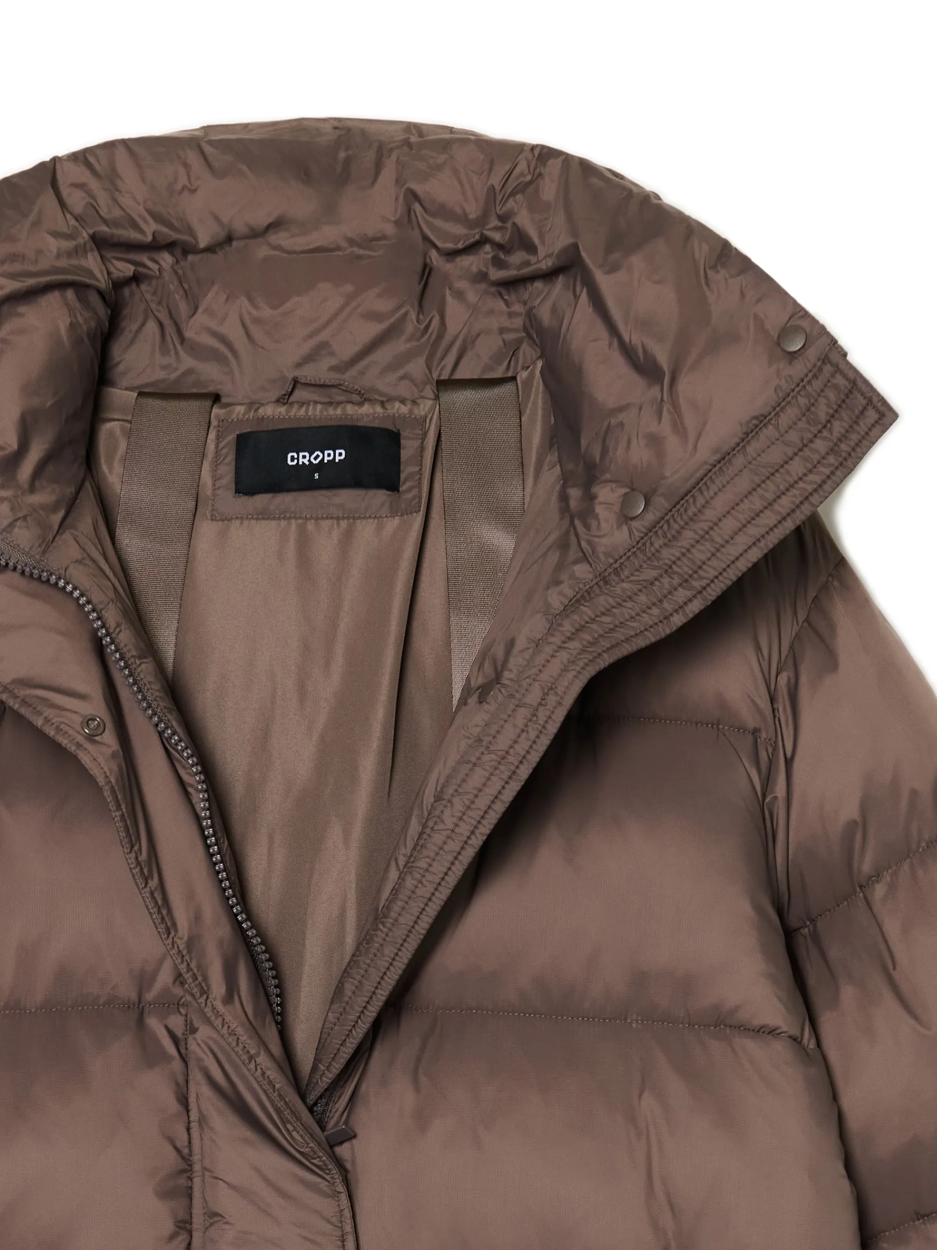 Cropp Kurtki, Płaszcze*pikowany płaszcz z kapturem