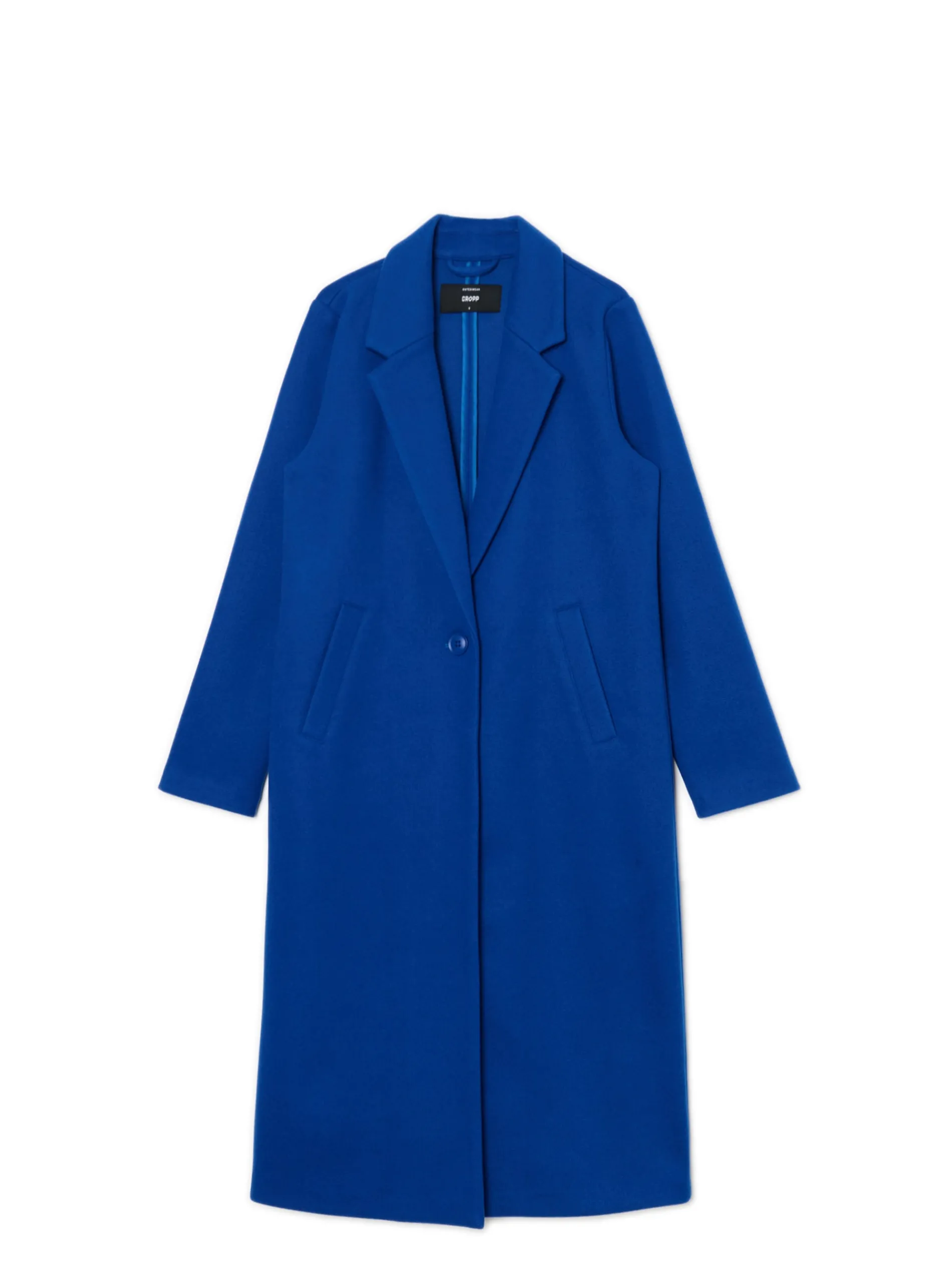 Cropp Kurtki, Płaszcze*Chabrowy długi płaszcz