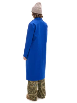 Cropp Kurtki, Płaszcze*Chabrowy długi płaszcz