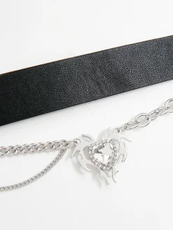 Cropp Biżuteria*Choker z łańcuszkiem i serduszkiem