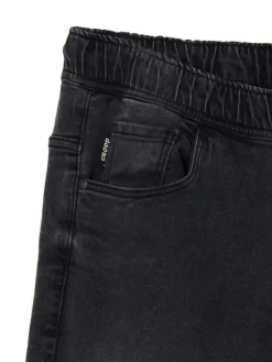 Cropp Jeansy*Ciemnoszare jeansowe joggery