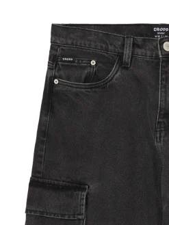 Cropp Jeansy|Baggy*Ciemnoszare jeansy baggy