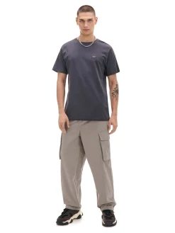 Cropp Koszulki*Ciemno t-shirt z aplikacją