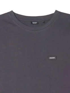 Cropp Koszulki*Ciemno t-shirt z aplikacją