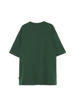 Cropp Koszulki*Ciemnozielona gładka koszulka