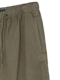 Cropp Jeansy*Ciemnozielone jeansy parachute