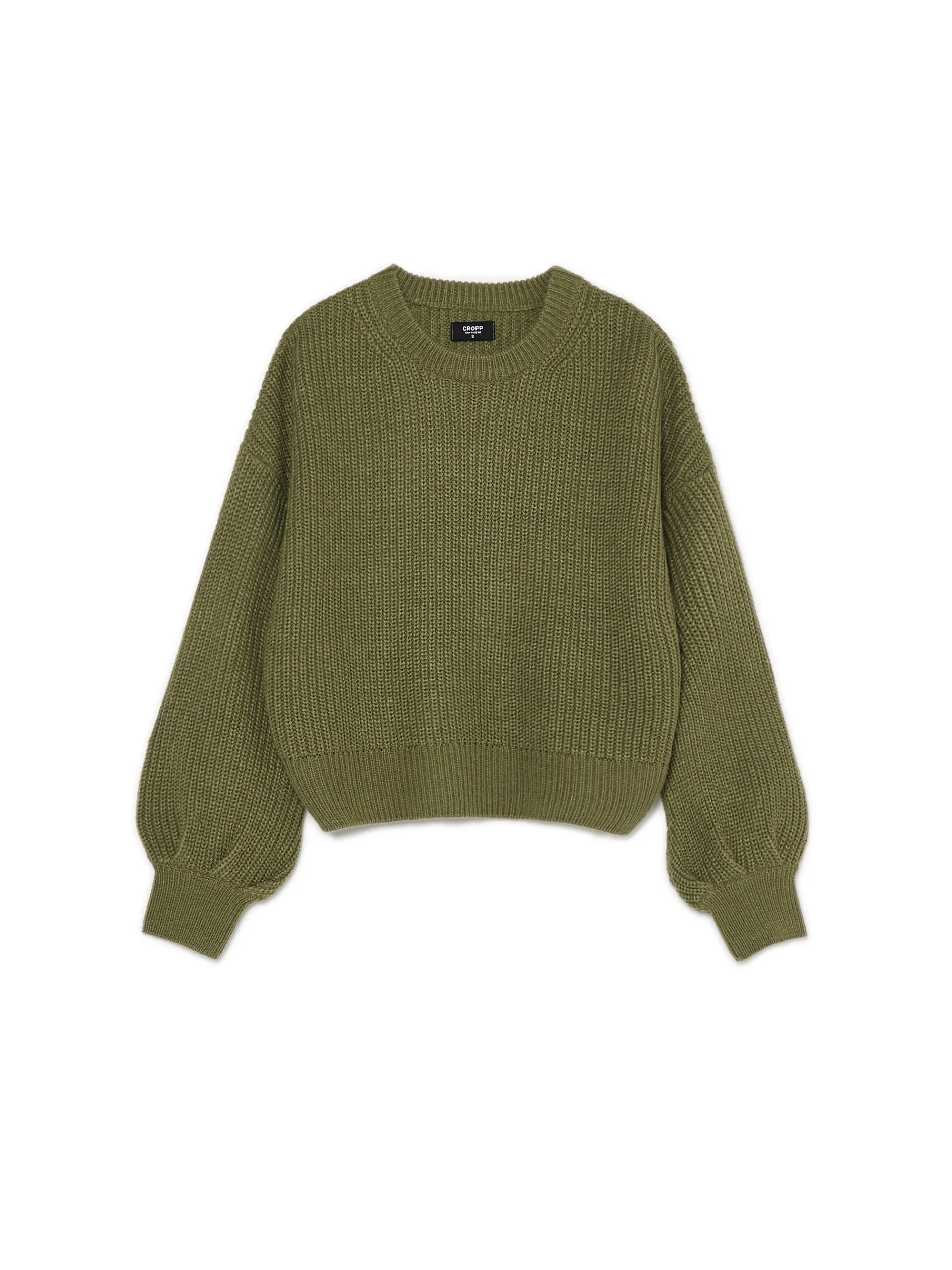 Cropp Swetry*Ciemno sweter z szerokim rękawem