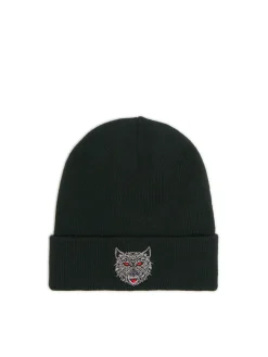 Cropp Czapki*Czapka beanie z naszywką wilka