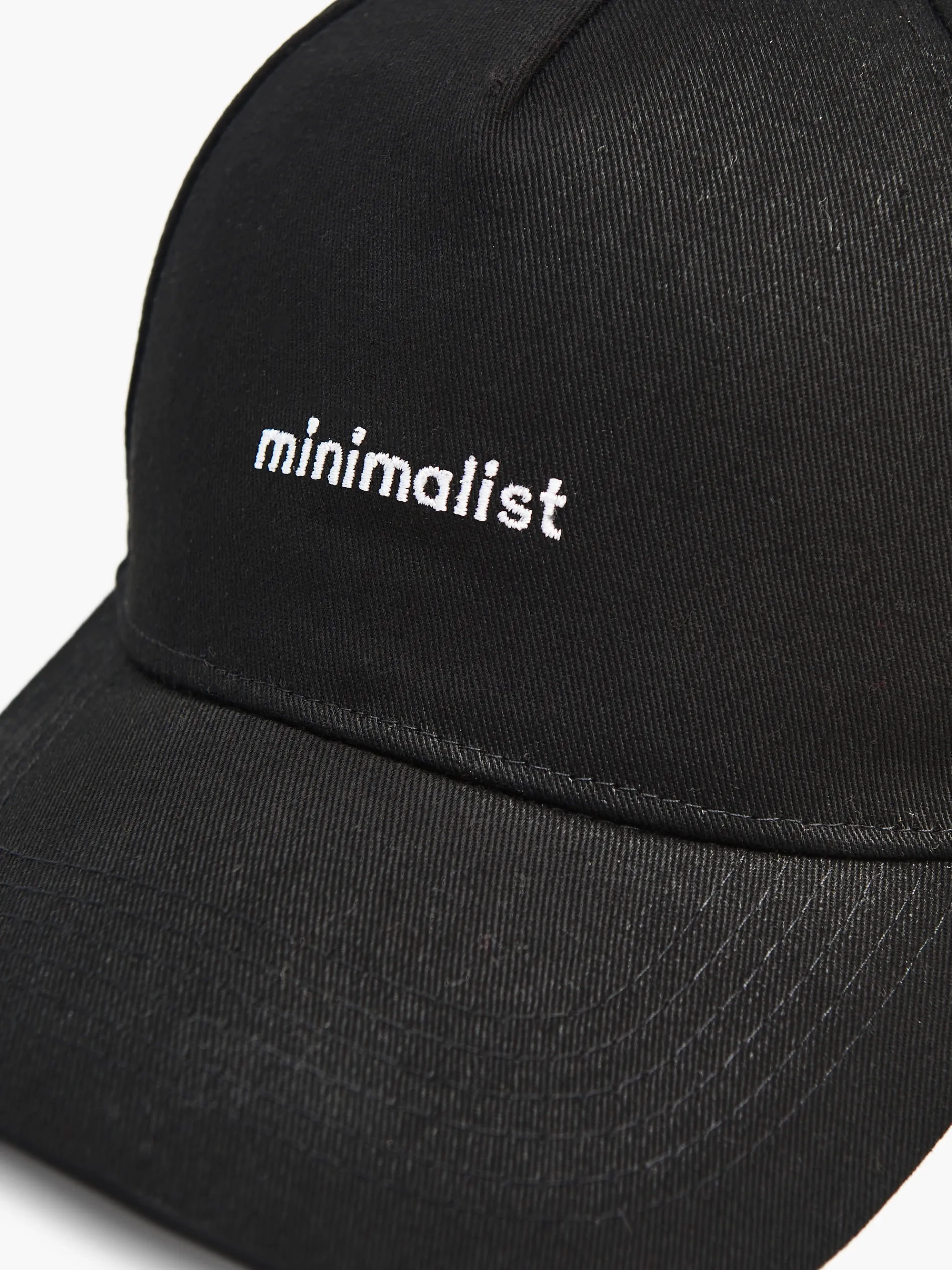 Cropp Czapki*Czapka z daszkiem i białym haftem