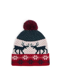 Cropp Czapki*Czapka z pomponem i nadrukiem