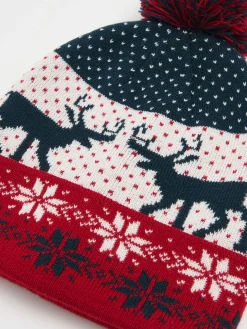 Cropp Czapki*Czapka z pomponem i nadrukiem