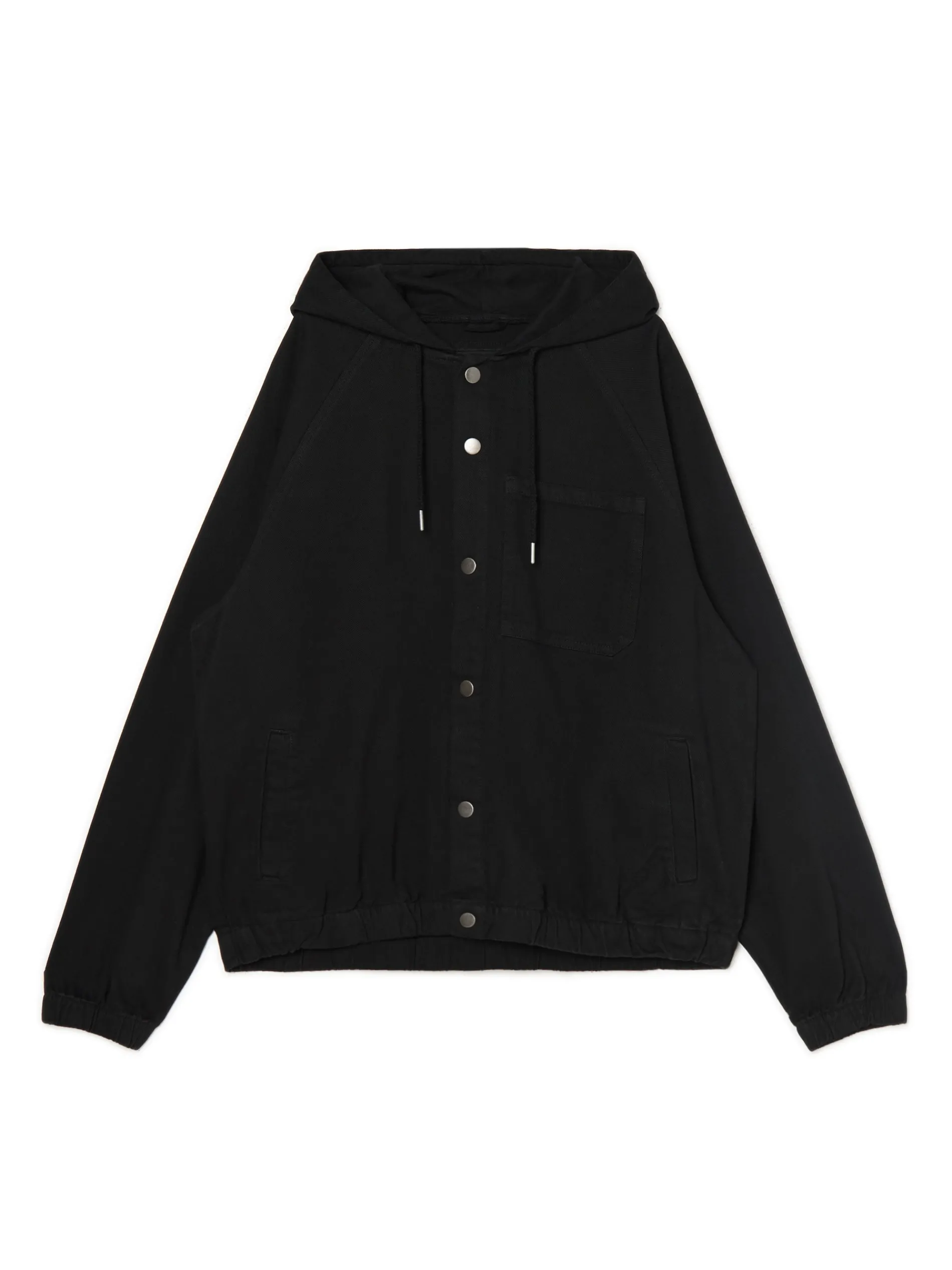 Cropp Kurtki, Płaszcze|Denim*Czarna bawełniana katanka