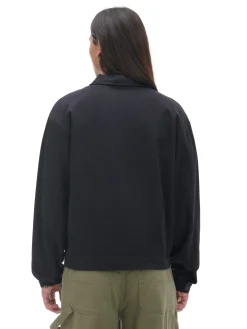 Cropp Kurtki, Płaszcze|Denim*Czarna bawełniana kurtka katanka