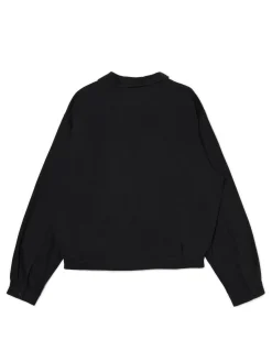 Cropp Kurtki, Płaszcze|Denim*Czarna bawełniana kurtka katanka