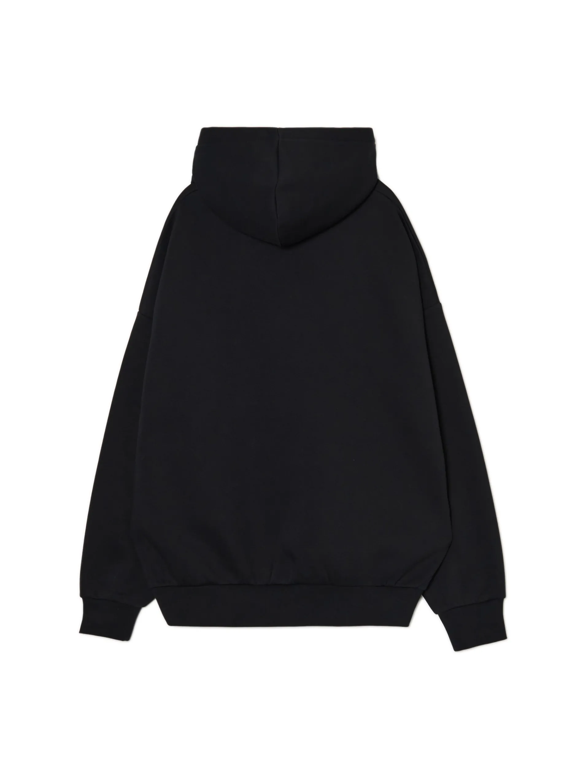 Cropp Bluzy|Unisex*Czarna bluza z efektownym nadrukiem UNISEX