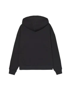 Cropp Unisex|Unisex*Czarna bluza z kapturem i napisami UNISEX