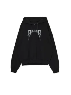 Cropp Unisex|Unisex*Czarna bluza z kapturem UNISEX