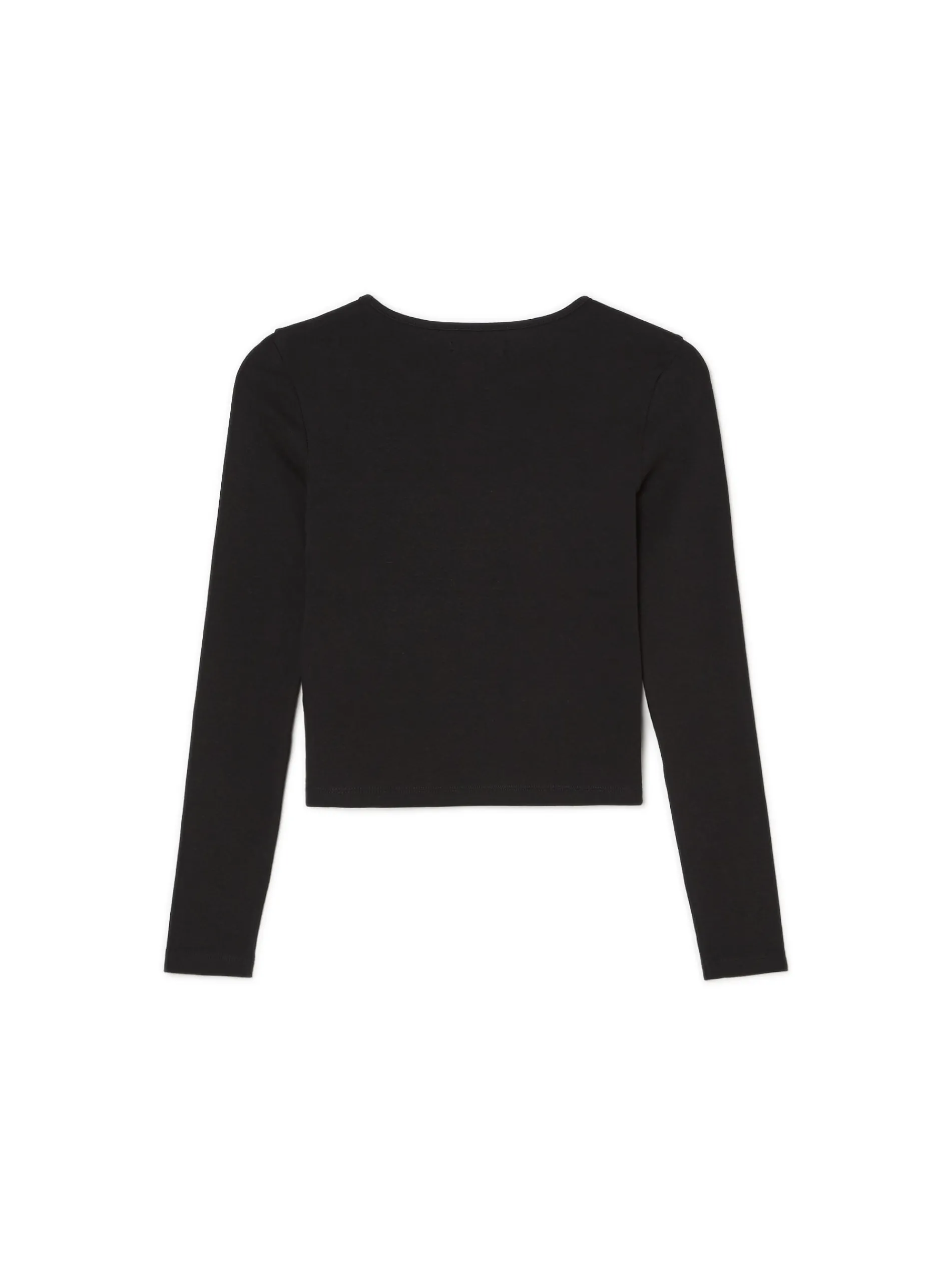 Cropp Koszulki, Topy*Czarna bluzka basic