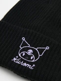 Cropp Czapki*Czarna czapka beanie Kuromi