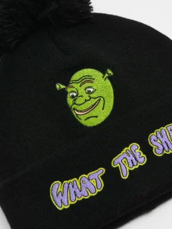 Cropp Czapki*Czarna czapka beanie Shrek