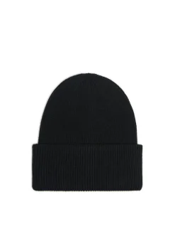 Cropp Czapki*Czarna czapka beanie z dodatkiem wiskozy
